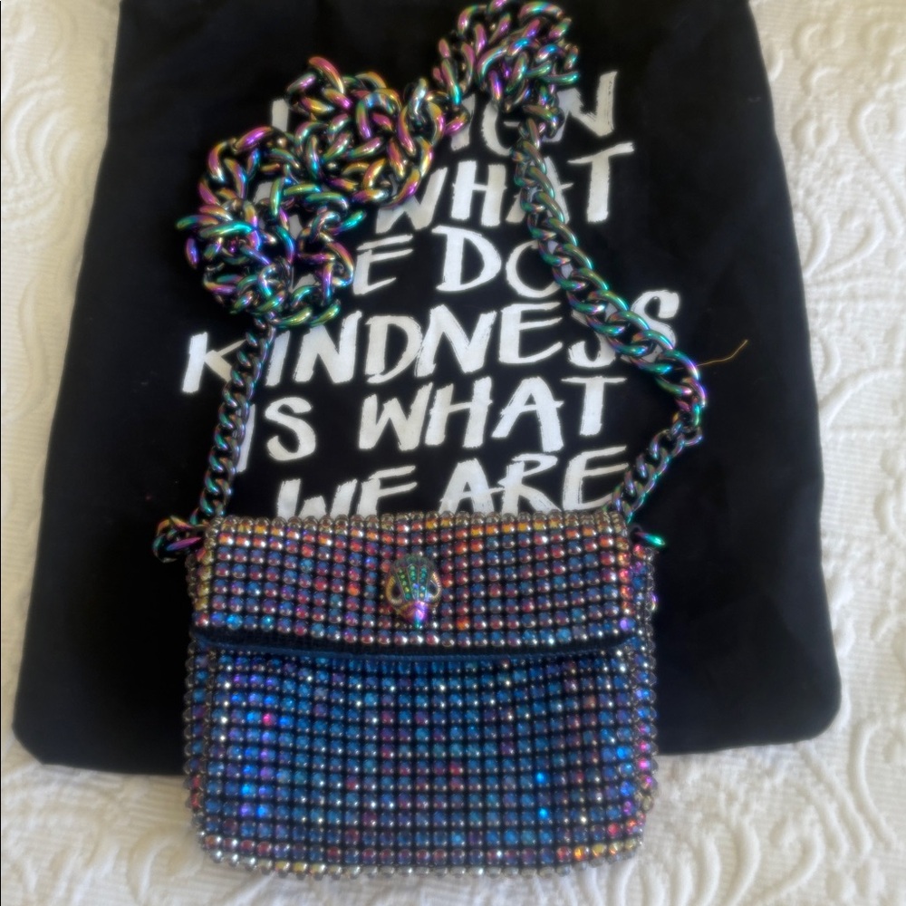 Kurt Geiger Multicolor Crystal Mini Bag